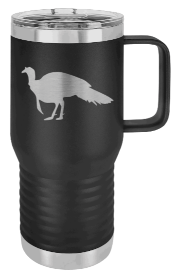 Turkey Silhouette Laser Engraved Mug (Etched)