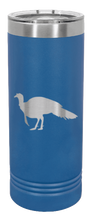 Load image into Gallery viewer, Turkey Silhouette Laser Engraved Skinny Tumbler (Etched)
