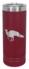 Load image into Gallery viewer, Turkey Silhouette Laser Engraved Skinny Tumbler (Etched)
