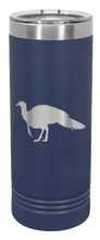 Load image into Gallery viewer, Turkey Silhouette Laser Engraved Skinny Tumbler (Etched)
