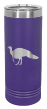 Load image into Gallery viewer, Turkey Silhouette Laser Engraved Skinny Tumbler (Etched)
