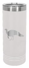 Load image into Gallery viewer, Turkey Silhouette Laser Engraved Skinny Tumbler (Etched)
