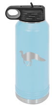 Load image into Gallery viewer, Turkey Silhouette Laser Engraved Water Bottle (Etched)
