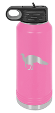 Load image into Gallery viewer, Turkey Silhouette Laser Engraved Water Bottle (Etched)
