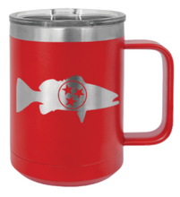 Load image into Gallery viewer, Tristar Fish Laser Engraved Mug (Etched)
