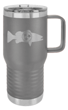 Load image into Gallery viewer, Tristar Fish Laser Engraved Mug (Etched)
