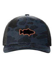 Load image into Gallery viewer, Bass Leather Patch Richardson 112 Duck Camo Hat
