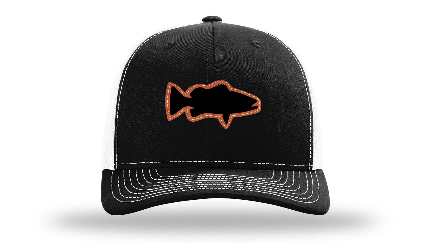 Bass Leather Patch Richardson 112 Hat