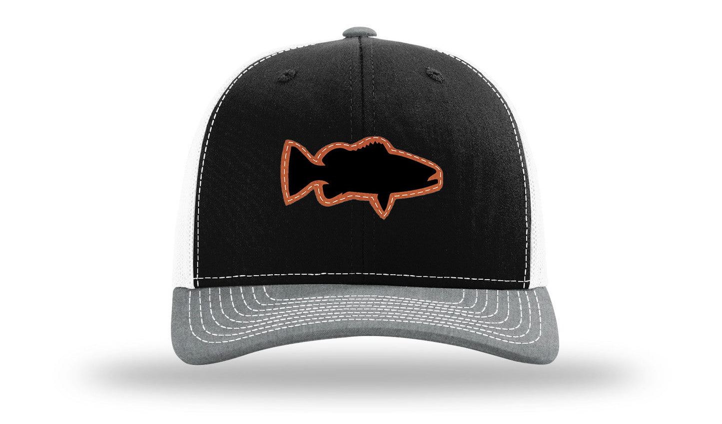 Bass Leather Patch Richardson 112 Hat