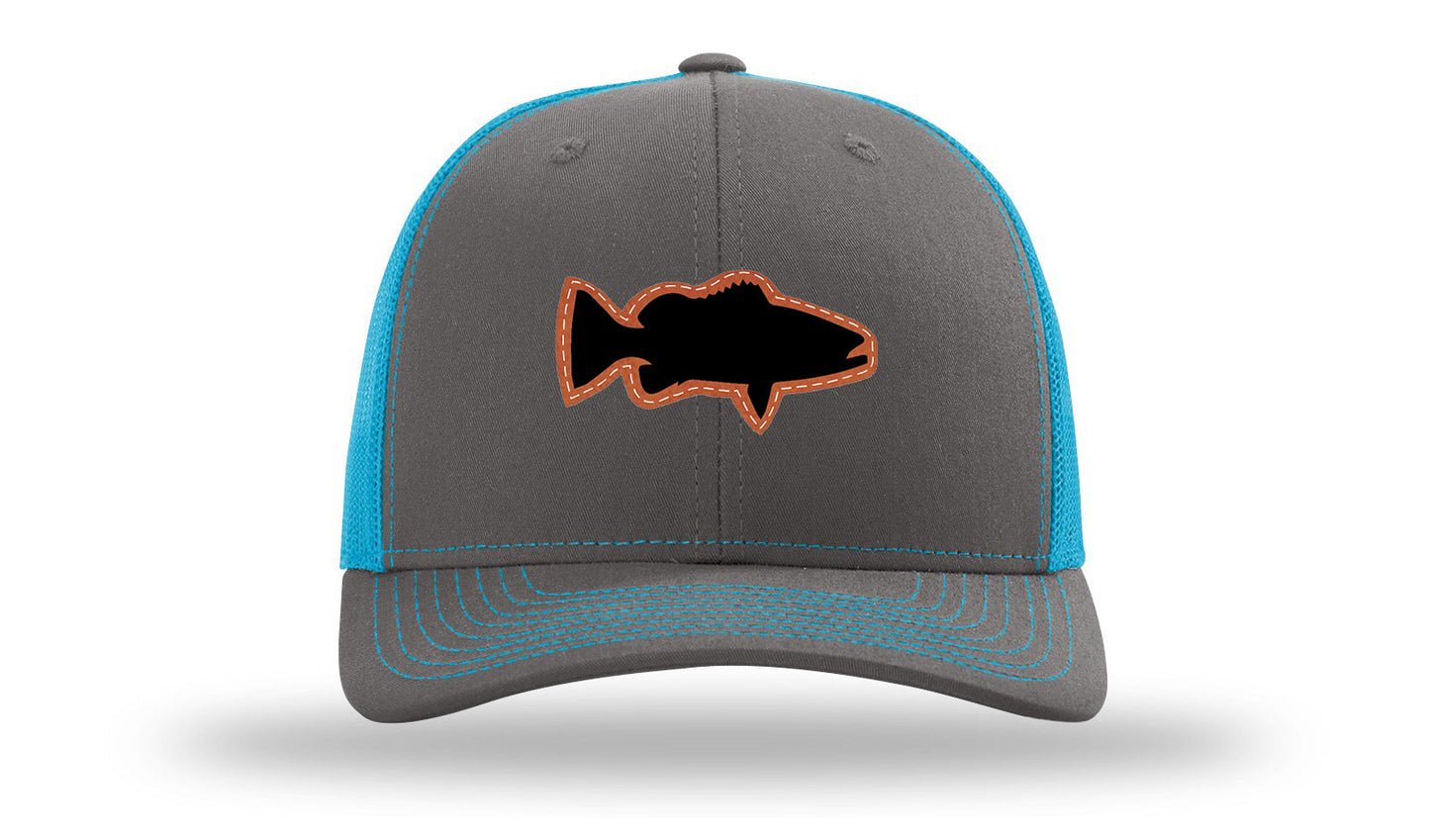 Bass Leather Patch Richardson 112 Hat