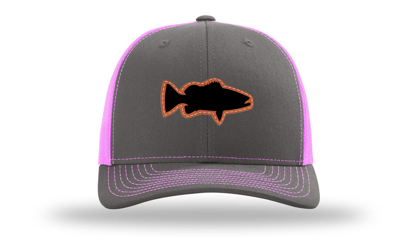 Bass Leather Patch Richardson 112 Hat