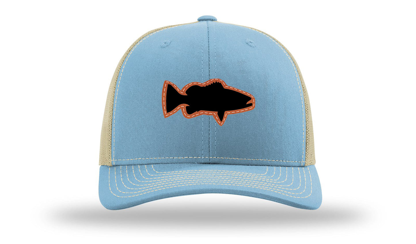 Bass Leather Patch Richardson 112 Hat