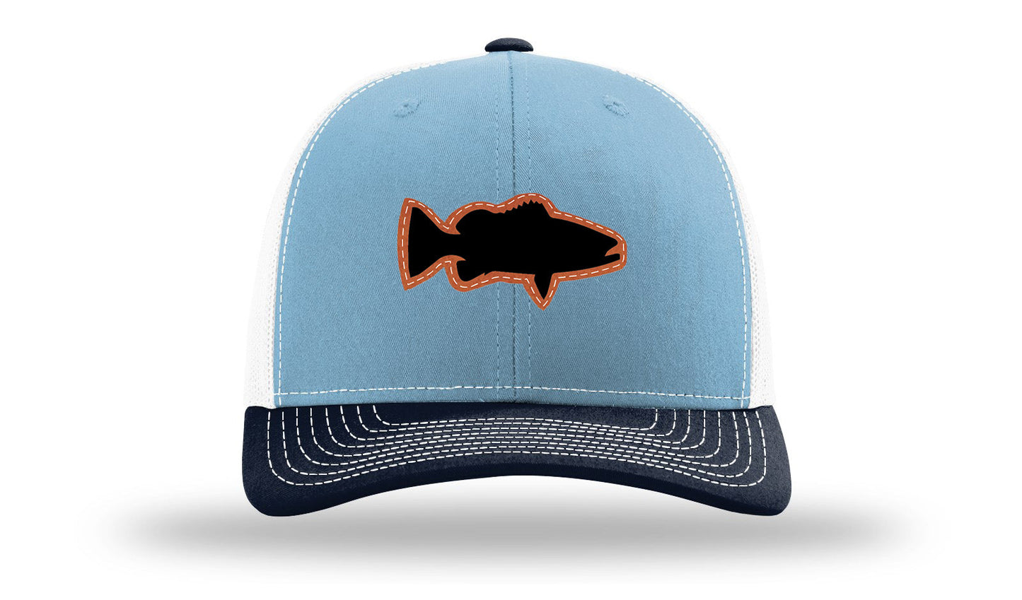 Bass Leather Patch Richardson 112 Hat