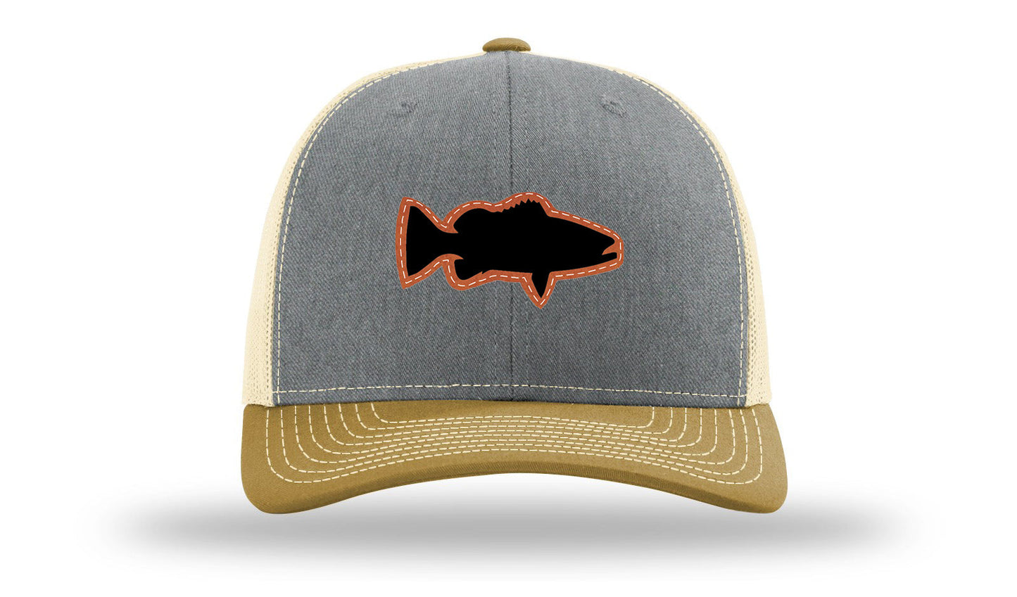Bass Leather Patch Richardson 112 Hat