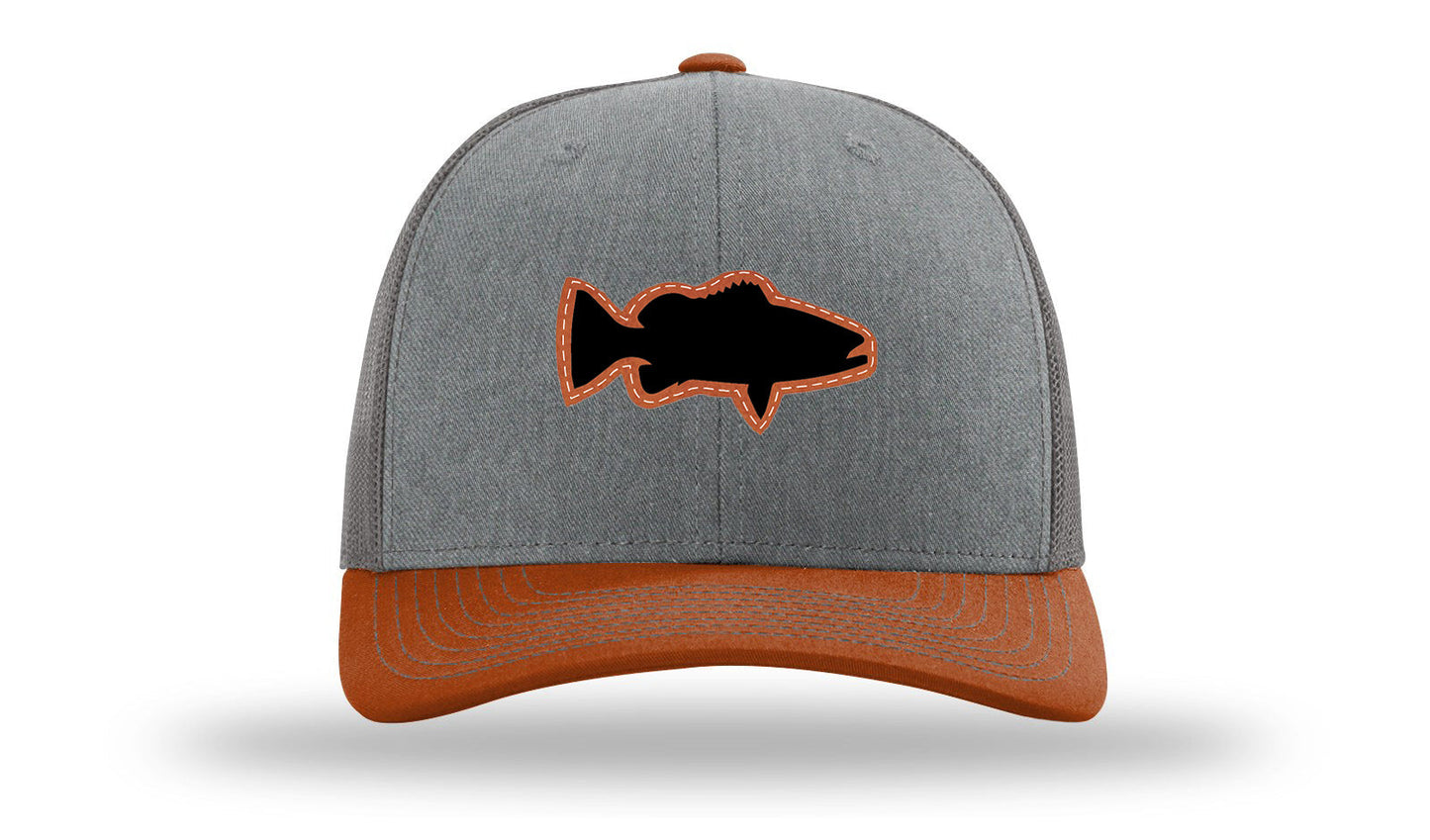 Bass Leather Patch Richardson 112 Hat