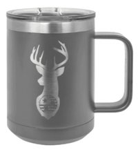 Load image into Gallery viewer, Tristar Flag Deer Laser Engraved Mug (Etched)
