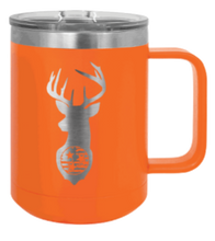 Load image into Gallery viewer, Tristar Flag Deer Laser Engraved Mug (Etched)
