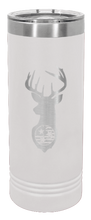 Load image into Gallery viewer, Tristar Flag Deer Laser Engraved Skinny Tumbler (Etched)
