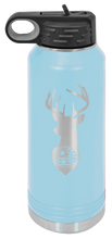 Load image into Gallery viewer, TriStar Flag Deer Laser Engraved Water Bottle (Etched)
