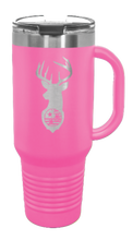 Load image into Gallery viewer, TriStar Flag Deer 40oz Handle Mug Laser Engraved

