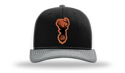 Tristar Flag Deer Leather Patch Richardson 112 Hat