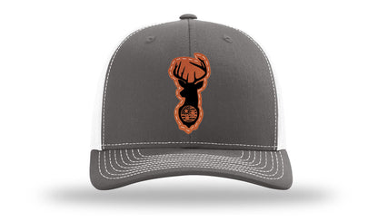 Tristar Flag Deer Leather Patch Richardson 112 Hat