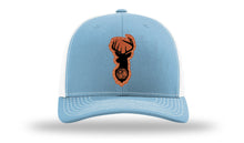 Load image into Gallery viewer, Tristar Flag Deer Leather Patch Richardson 112 Hat
