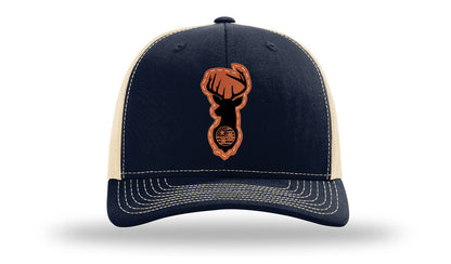 Tristar Flag Deer Leather Patch Richardson 112 Hat