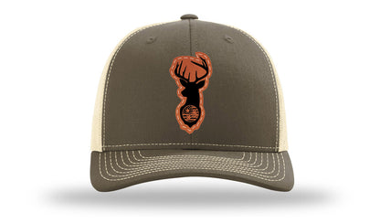 Tristar Flag Deer Leather Patch Richardson 112 Hat