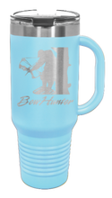 Load image into Gallery viewer, Bow Hunter 40oz Handle Mug Laser Engraved
