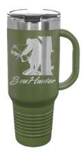 Load image into Gallery viewer, Bow Hunter 40oz Handle Mug Laser Engraved
