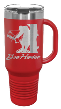 Load image into Gallery viewer, Bow Hunter 40oz Handle Mug Laser Engraved
