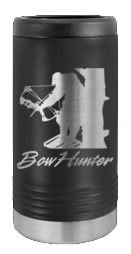 Bow Hunter Laser Engraved Slim Can Insulated Koosie