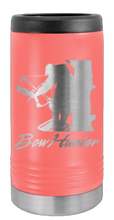 Load image into Gallery viewer, Bow Hunter Laser Engraved Slim Can Insulated Koosie
