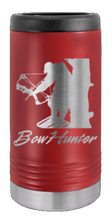 Load image into Gallery viewer, Bow Hunter Laser Engraved Slim Can Insulated Koosie
