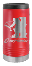 Load image into Gallery viewer, Bow Hunter Laser Engraved Slim Can Insulated Koosie
