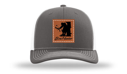Bow Hunter Leather Patch Richardson 112 Hat