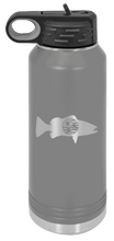 Load image into Gallery viewer, TriStar Flag Fish Laser Engraved Water Bottle (Etched)
