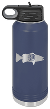 Load image into Gallery viewer, TriStar Flag Fish Laser Engraved Water Bottle (Etched)
