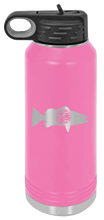 Load image into Gallery viewer, TriStar Flag Fish Laser Engraved Water Bottle (Etched)
