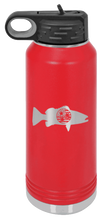 Load image into Gallery viewer, TriStar Flag Fish Laser Engraved Water Bottle (Etched)
