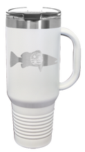 Load image into Gallery viewer, TriStar Flag Fish 40oz Handle Mug Laser Engraved
