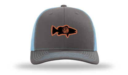 Tristar Flag Bass Leather Patch Richardson 112 Hat