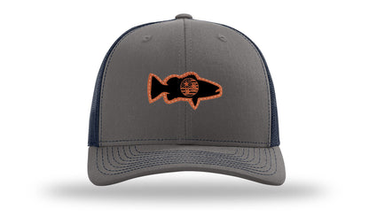 Tristar Flag Bass Leather Patch Richardson 112 Hat