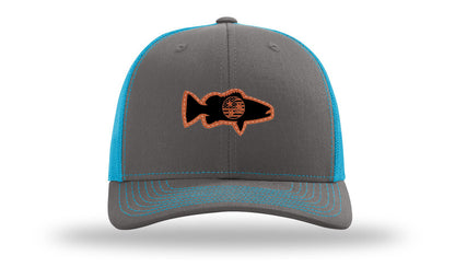Tristar Flag Bass Leather Patch Richardson 112 Hat