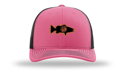 Tristar Flag Bass Leather Patch Richardson 112 Hat