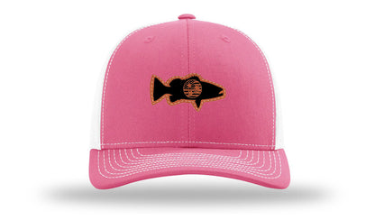 Tristar Flag Bass Leather Patch Richardson 112 Hat