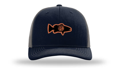 Tristar Flag Bass Leather Patch Richardson 112 Hat