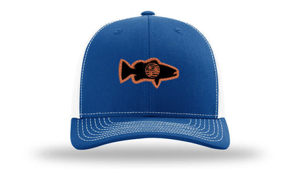Tristar Flag Bass Leather Patch Richardson 112 Hat