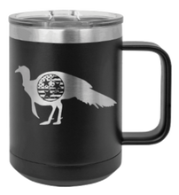 Load image into Gallery viewer, Tristar Flag Turkey Laser Engraved Mug (Etched)
